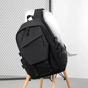 15 Inch Men's Waterproof Laptop Backpack Durable Travel School Work Computer Bag