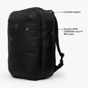 Tortuga Travel Backpack Lite 40L Black NWT