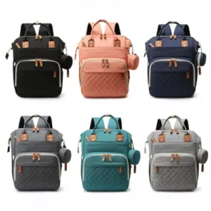 Waterproof Baby Diaper Bag LARGE Portable Multi-Function Mommy Travel Backpack