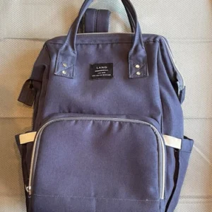 Unisex Land Mommy & Baby Backpack Bag Chic Mom Blue