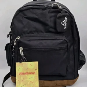 NEW LISTINGAmpac Backpack Travel Bag Full Size Black Brown Hiking Camping Style #AM94-6130B