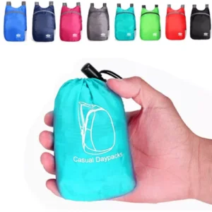 Outdoor Sports Foldable 15L Lightweight Packable Backpack Travel Daypack Bag